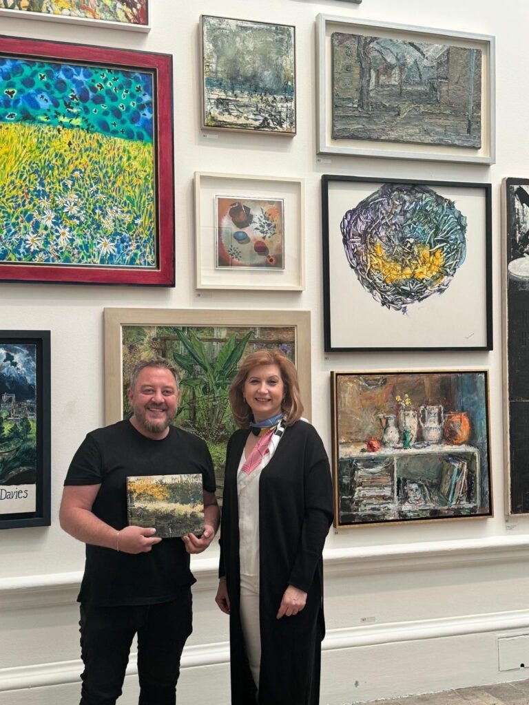 Honoured guests and honouring presence: H.E. Laura Popescu, Romanian Ambassador to the United Kingdom at Royal Academy of Arts Summer Exhibition 2024